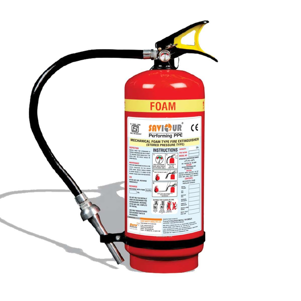 9LTR FOAM TYPE FIRE EXTINGUISHER