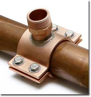 Copper Clamp Rack 2 1/4